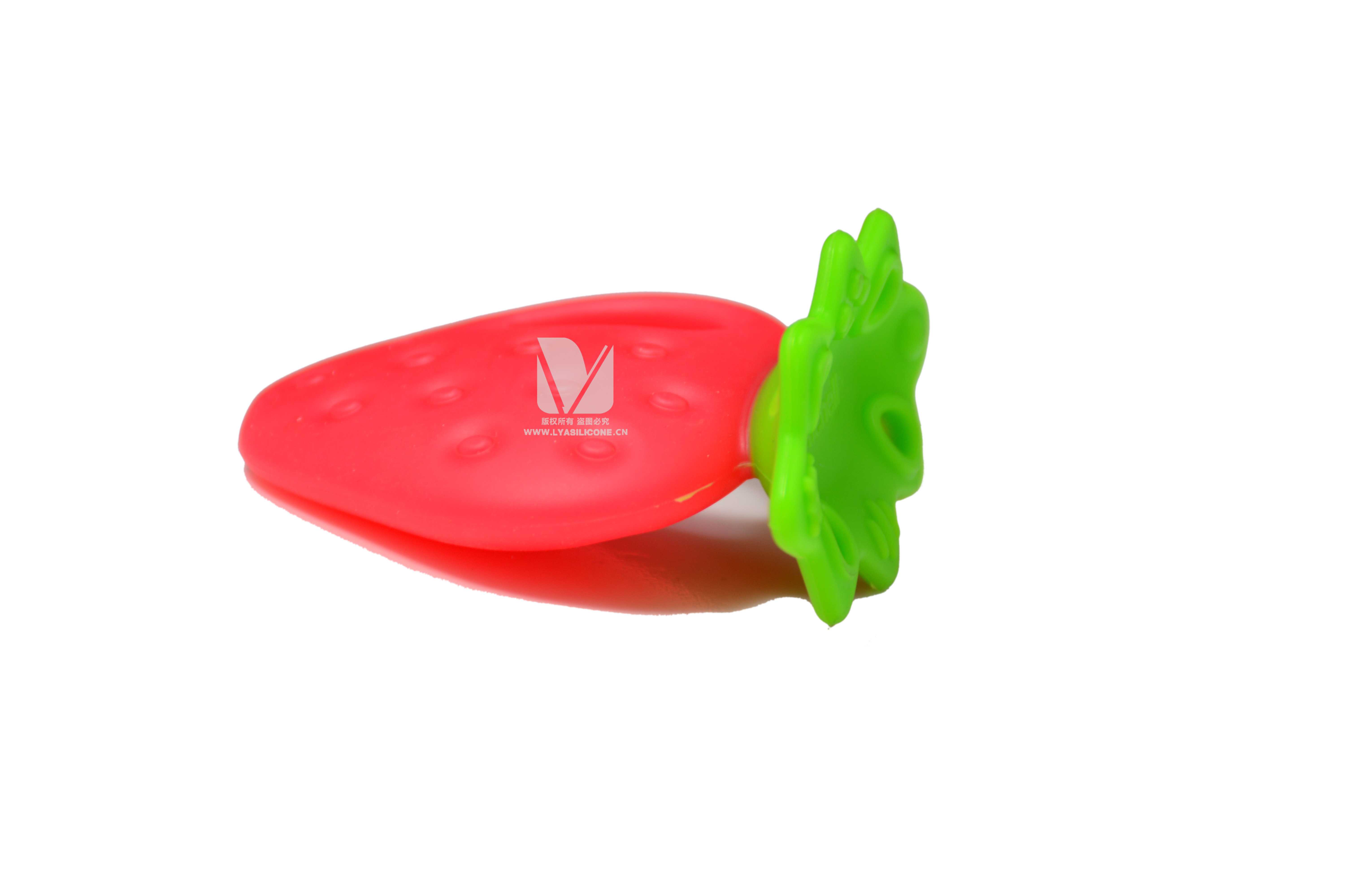 草莓立體仿真牙膠 草莓立體仿真牙膠